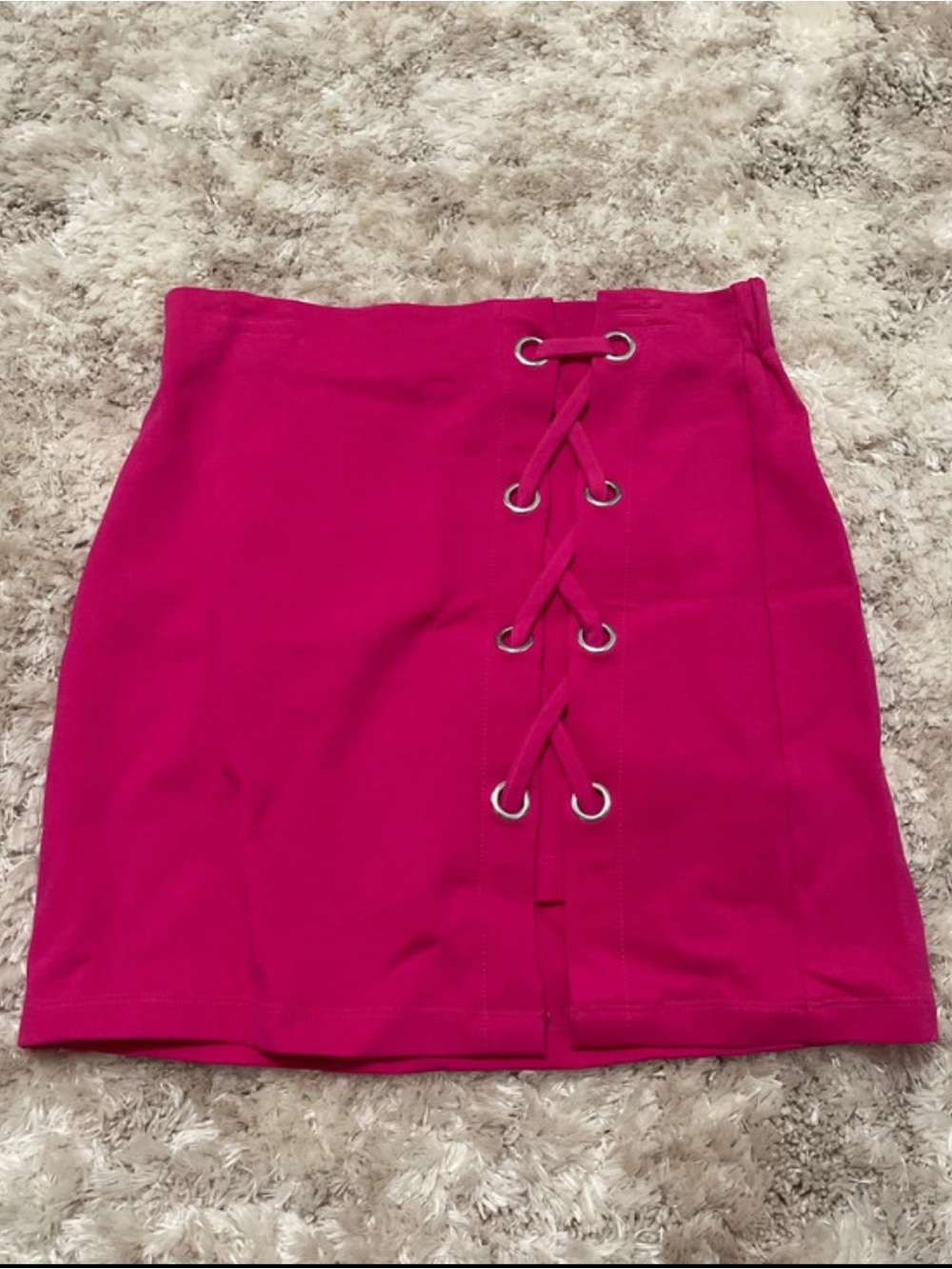 A’Gaci fuchsia mini skirt